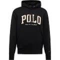 Ralph Lauren for man. 710917886006 Logo Hooded Fleece Sweatshirt black (S), Casual, Cotton, Long sleeve