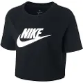 Nike Sportswear Essential Icon Futura Crop Kortarmet T-skjorte