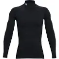 Under Armour Coldgear Armour Comp Mock Langarmet T-skjorte