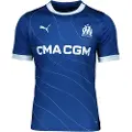 Puma Olympique Marseille 23/24 Borte Junior T-skjorte Med Korte Ermer