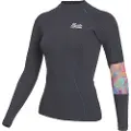Mystic Lunar Vest Neoprene Neopren Langermet T-skjorte For Kvinner