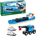 BRIO Freight Ship & Crane