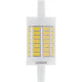 Osram LED LINE - LED-lyspære - form: korn - klar finish - R7s - 12 W (ekvivalent 100 W) - klasse E - varmt hvitt lys - 2700 K