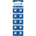 EverActive EVAG10, Engangsbatteri, LR1130, Alkalinsk, 1,5 V, 10 stykker, 5 år