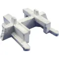 ROKUHAN 7297413 Z Rokuhan spor (med ballast) Skinnesamleled, Isoleret 2 stk