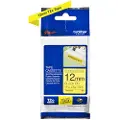 Brother Tape brother 12 mm black/yellow strong adhesive