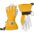 Hestra votter og hansker Hestra Army Leather Heli Ski Jr, Skihansker, Junior, Mustard