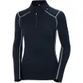 Helly Hansen Lifa Merino Midweight 1/2 Zip, Dame, Navy