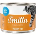 Smilla Økonomipakke Smilla Fjærkregryter 24 x 200 g - Mørt fjærkre med fisk