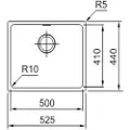 Mepamsa Square 50.40 Vask