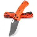 Benchmade Taggedout CPM-154 foldekniv, orange grivory