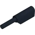Sks Hirschmann MST S WS 30 Au Laboratoriestik Stik, lige Stift-diameter: 2 mm Sort 1 stk