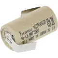 Panasonic Sub-C ZLF Special-batteri Sub-C Z-loddefane NiCd 1.2 V 1900 mAh