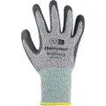 Honeywell WE23-5313G-7/S, Beskyttende votter, Grå, S, Workeasy, Slitebestandig, Oljebestandig, Punktering motstandsdyktig, Fiberglass, Nitrilskum