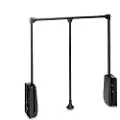 Emuca Closet Hang 830-1150 Mm Sammenleggbar Kleshenger
