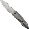 We Knife Solid, Titanium, Polished Bead Blasted