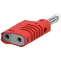 Electro PJP 1089-CD1-R Bananstik Stik, lige Stift-diameter: 4 mm Rød 1 stk