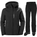 Helly Hansen Legendary/Valdisere 3.0 skisett, dame, svart/lyslilla