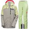 Helly Hansen Powshot, Skijakke, Dame, Iced Matcha