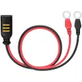 Ctek Comfort Connect Eyelet M8, Sort, Rød, IP65, 8,4 mm, 1 stykker