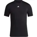 Adidas Techfit Aeroready Kortarmet T-skjorte