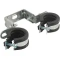 Walraven Duplo KSB1 25-28mm - Elforzinket dobbelt rørbøjle med EPDM