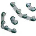 Walraven Vinkelbeslag 90° med 2 korte sider formonteret med profilmøtrik. Til skinne 27x18, 30x30 og 38x40 mm, Elforzinket.