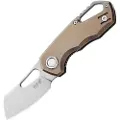 MKM Knives Isonzo M390 Cleaver foldekniv, bronze anodized titanium