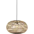 QAZQA Orientalt pendellampe bambus 44 cm - Amira