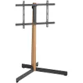 Vogel's Comfort TVS 3695 - Stativ - for LCD-TV - tre, stål - svart, ek - skjermstørrelse: 40-77 - plassering på gulv