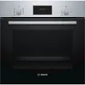 Bosch Serie | 2 HBF114BS1 - Ovn - innebygd - fordypning - bredde: 56 cm - dybde: 55 cm - høyde: 57.5 cm - med selvrens - Klasse A - rustfritt stål