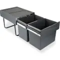Emuca 8199523 2x15l Resirkuleringsbeholder