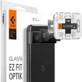 Spigen Glass tR EZ Fit Optik Black 2 Pack - Google Pixel 8