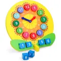 24hShop Lekesett i tre for å lære klokken, 20 deler