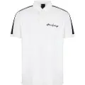 Armani Exchange Embroidered Logo Pique Kortermet Poloskjorte