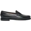 Sebago for woman. 78118KW Dan Studs Leather Loafers black (38), Flat, 1 to 3 cm, None, Casual, Party, Classic