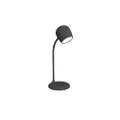 SmartaSaker KreafunkLED-lampe/høyttaler/Qi EllieSvartOppladbare lamperFra Homeroom