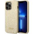 GUESS GUHCP14LHGGSHD iPhone 14 Pro6,1 gold hard case Glitter Script