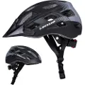 Dunlop sykkelhjelm med LED 58-61 cm
