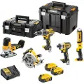 DeWalt Dck500p3t-qw Combo Kit Battery Elektrisk Skrutrekker