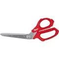 Milwaukee Saks vinklet 240mm sort/rød