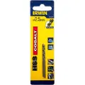 Irwin 10502510, Drill, Twist Betongbor, 2,5 mm, 57 mm, Legert stål, Metall, Rustfritt stål, 3 cm
