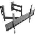 Nedis TVWM5350BK, Skruer, 40 kg, 81,3 cm (32), 177,8 cm (70), 600 x 400 mm, Sort