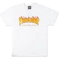Thrasher Flame T-skjorte hvit