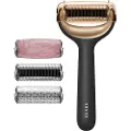 GESKE Roller for needle mesotherapy of the face and body 9in1 Geske with Application (gray)