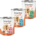 Briantos Delicious Paté 24 x 800 g - Mix: Fisk, Lam & Storfe