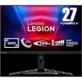 Lenovo Legion R27q-30 - LED-skjerm - gaming - 27 - 2560 x 1440 QHD @ 165 Hz - IPS - 400 cd/m² - 1000:1 - DisplayHDR 400 - 0.5 ms - 2xHDMI, DisplayPort - høyttalere - ravnsort