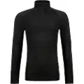 Ortovox 230 Competition Zip Neck, Dame, Black Raven