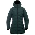 2117 of Sweden Anneberg, Vinterkåpe, Dame, Forest Green