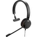 Jabra Evolve 30 II MS Mono - Hodesett - on-ear - kablet - USB, 3,5 mm jakk - Certified for Skype for Business